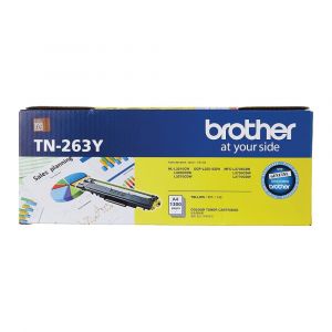 หมึกพิมพ์เลเซอร์ปริ้นเตอร์ Brother รุ่น TN-263Y สีเหลือง