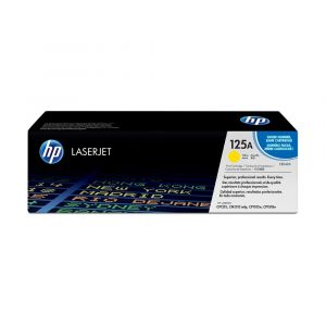 ตลับหมึกเลเซอร์ปริ้นเตอร์ HP 125A (CB542A) สีเหลือง