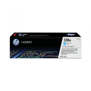 ตลับหมึกเลเซอร์ปริ้นเตอร์ HP 128A (CE321A) สีฟ้า