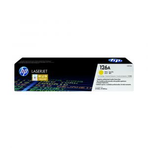 ตลับหมึกเลเซอร์ปริ้นเตอร์ HP 126A (CE312A) สีเหลือง
