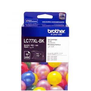 ตลับหมึกอิงค์เจ็ท Brother รุ่น LC-77XLBK สีดำ