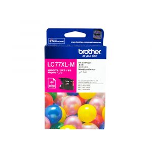 ตลับหมึกอิงค์เจ็ท Brother รุ่น LC-77XLM สีชมพูมาเจนต้า