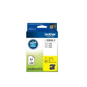 ตลับหมึกอิงค์เจ็ท Brother รุ่น LC-535XLY สีเหลือง