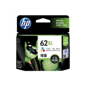 ตลับหมึกอิงค์เจ็ท HP 62XL Tri-color (C2P07AA) 3สี