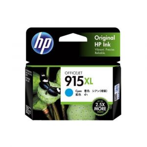 ตลับหมึกอิงค์เจ็ท HP 915XL (3YM19AA) สีฟ้า