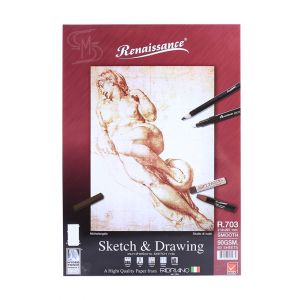 (Clearance) สมุดสเก็ตช์ ขนาด A4 (สันกาว) รุ่นR703 Renaissance & Fabriano (SD155339)