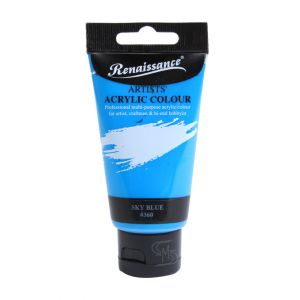(Clearance) สีอะคริลิค 75 มล. #360 SKY BLUE Renaissance (SD234409)