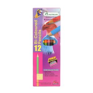 (LD199463) ดินสอสีมาสเตอร์อาร์ต  2 หัว 12 สี