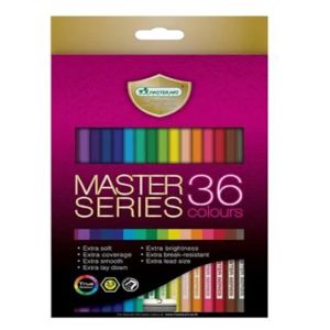 (LD201005) Master Art สีไม้ 36 สี รุ่นมาสเตอร์ซีรี่